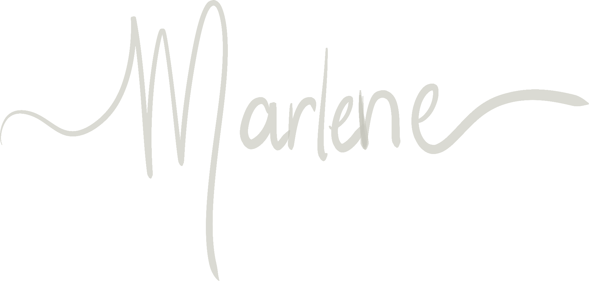 Marlene's handwritten signature