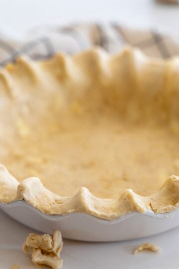 all butter sourdough discard pie crust