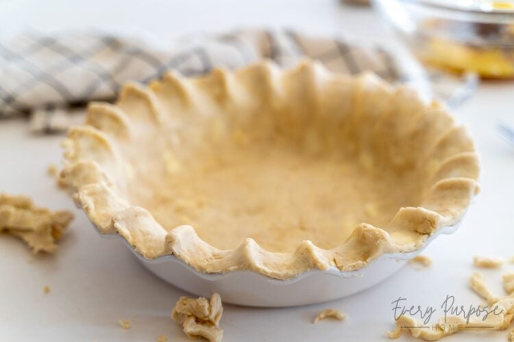 all butter sourdough discard pie crust