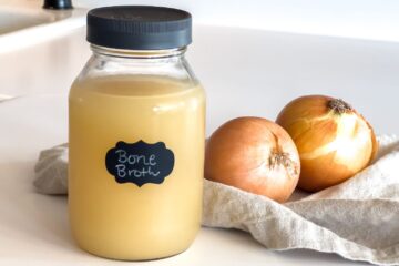 homemade bone broth from scraps