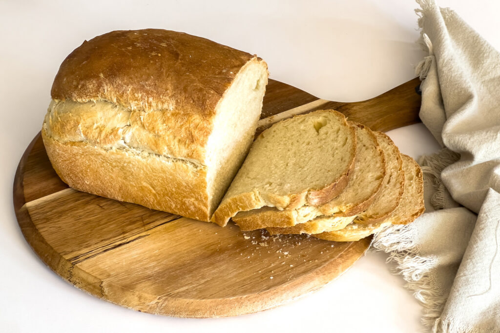sliced sourdough bread