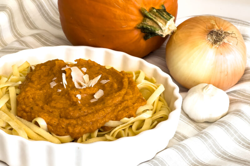 Fall Pasta Sauce, With Butternut Squash and Pumpkin