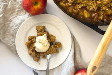 old fashioned apple crisp