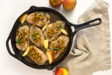apple pork chops