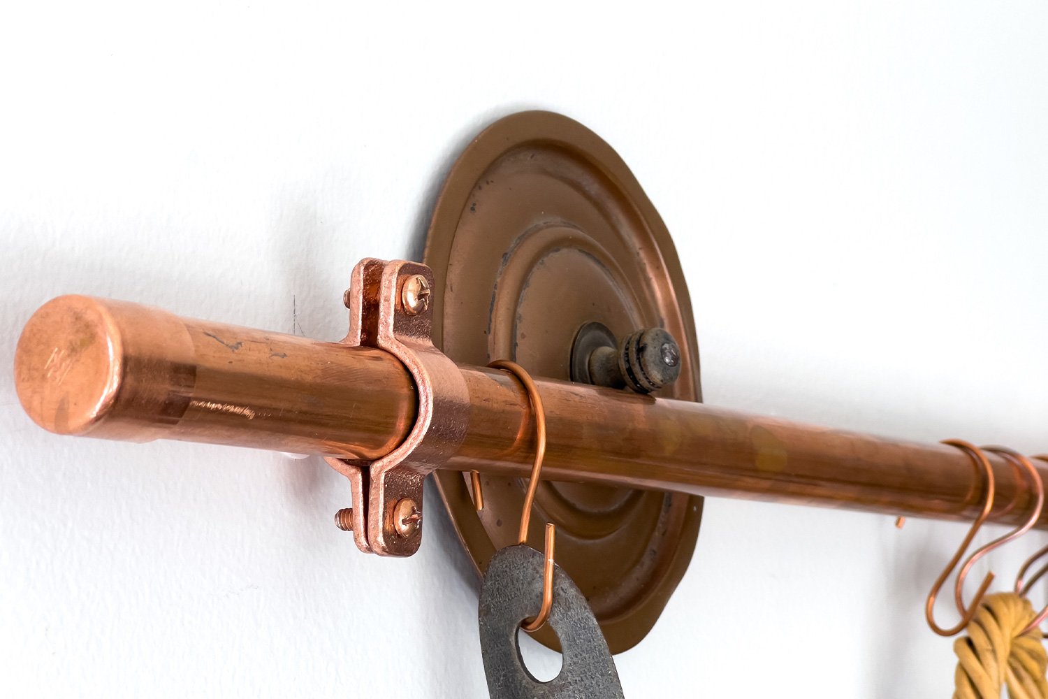 DIY Copper Pot Rack and Hooks Every Purpose Home