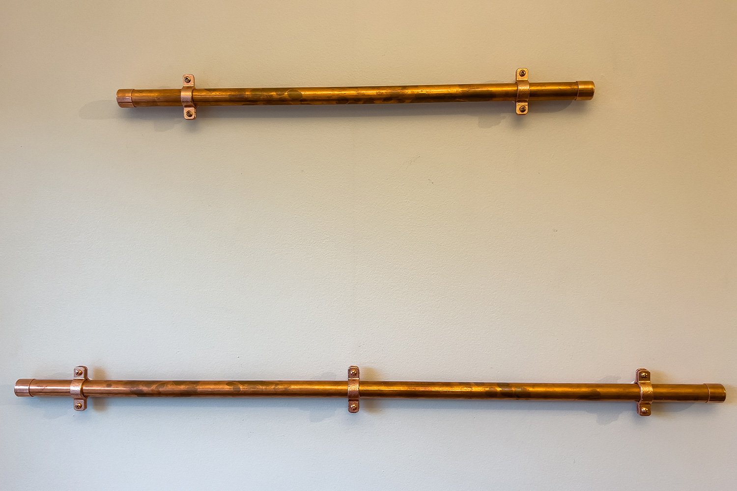 DIY Copper Pot Rack and Hooks Every Purpose Home