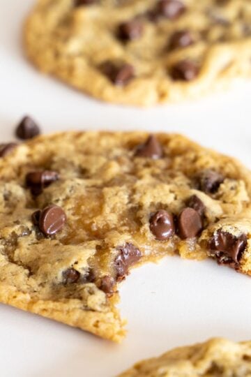sourdough chocolate chip cookies