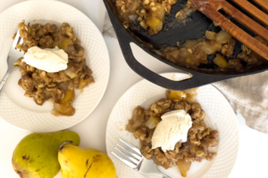 pear cobbler