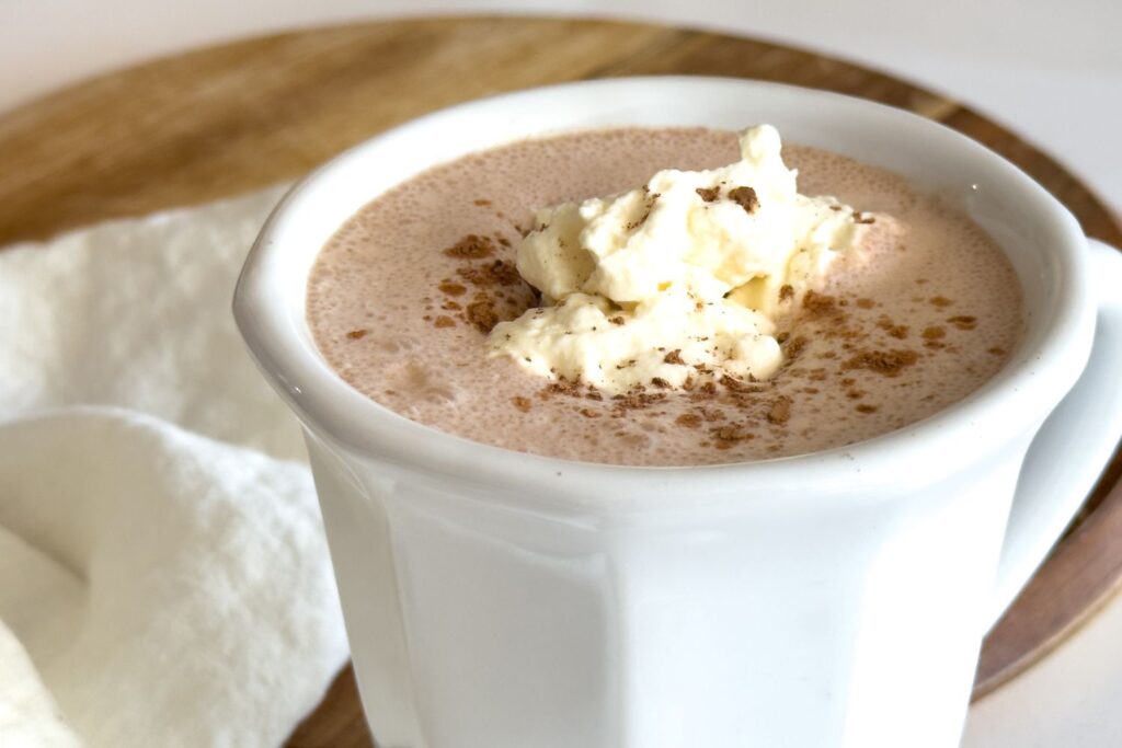 healthy hot chocolate recipe