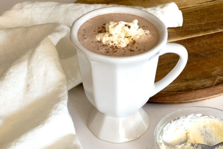 healthy hot chocolate recipe