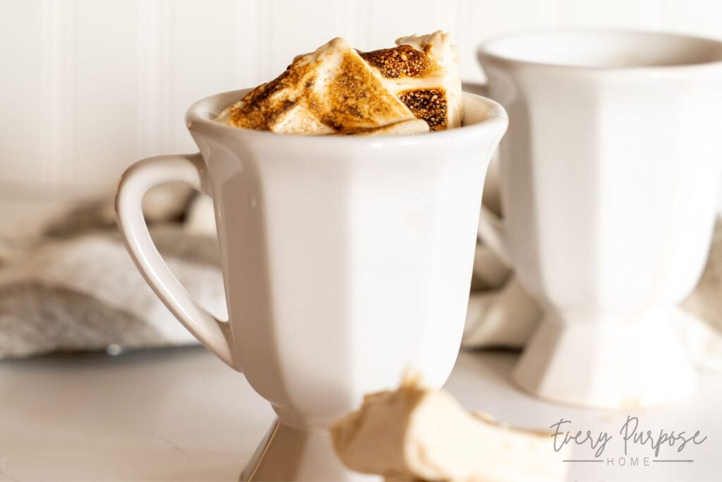 toasted marshmallow hot chocolate