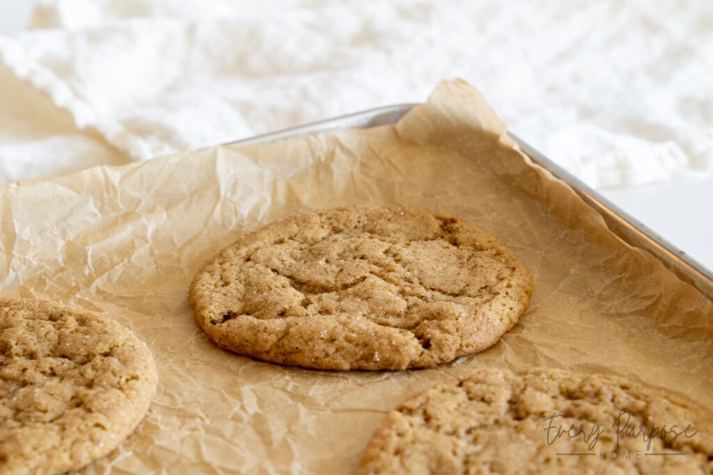 soft batch sourdough snickerdoodles cookies