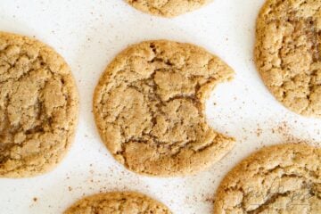 soft sourdough snickerdoodle cookies