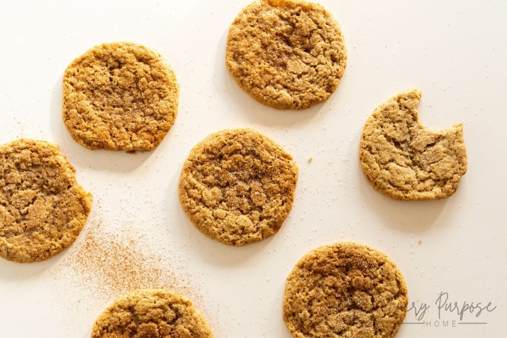 sourdough snickerdoodle cookie recipe