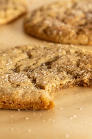 sourdough snickerdoodle cookies