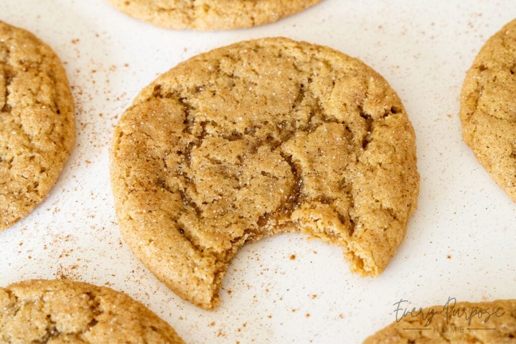 sourdough snickerdoodle cookies recipe chewy and soft