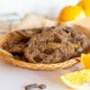 chocolate orange sourdough cookies