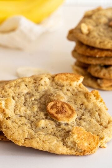 sourdough banana pudding cookies