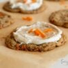 sourdough carrot cake cookies