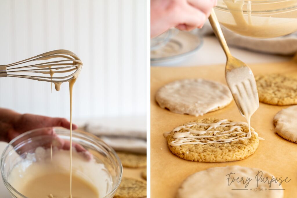 cookie glaze drizzle recipe