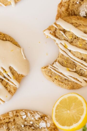 sourdough lemon cookies