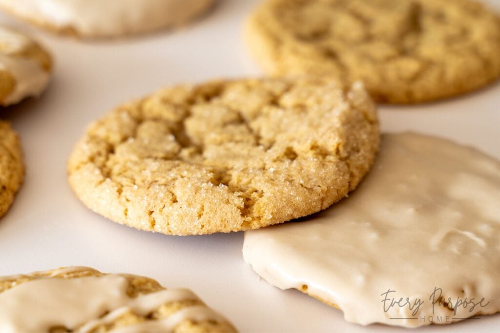 how to make thick and chewy sugar cookies with sourdough