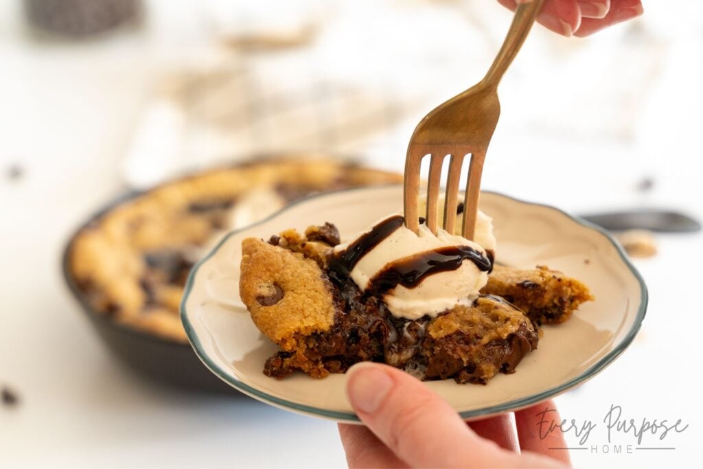 sourdough skillet cookie recipe