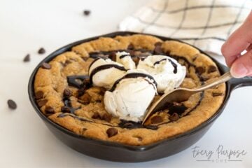 sourdough skillet cookie