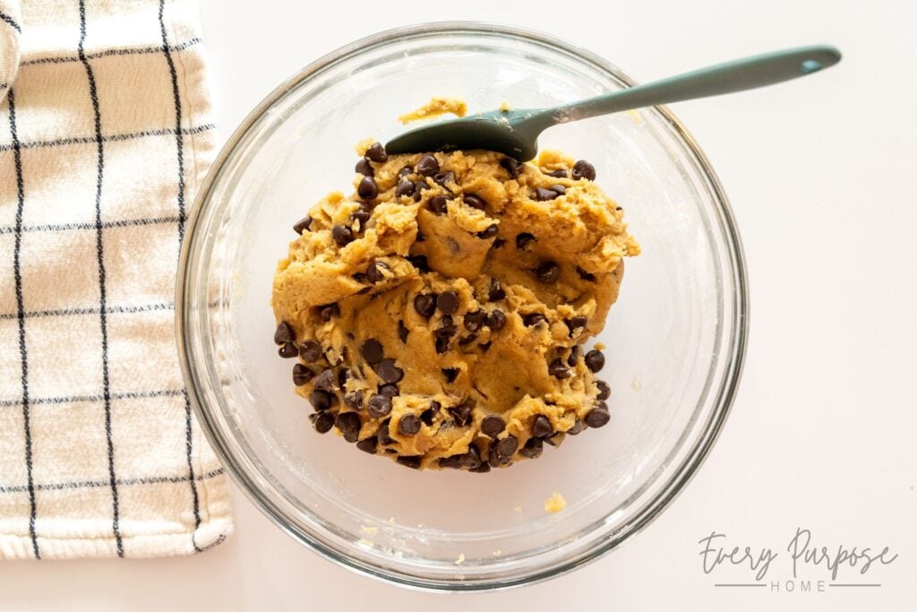 sourdough skillet cookie dough