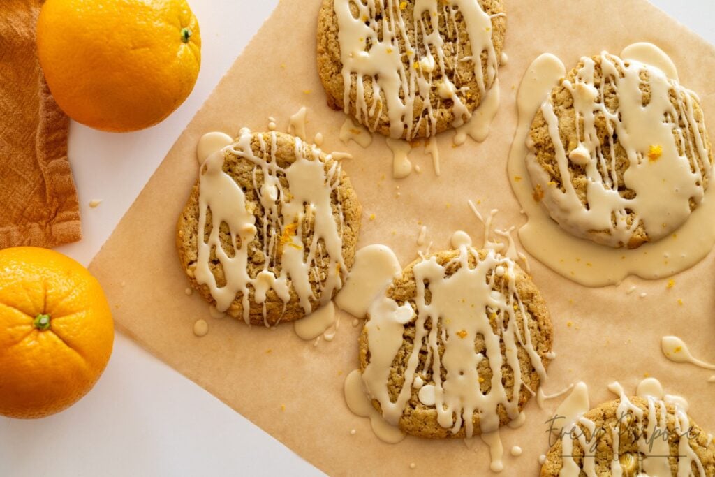 sourdough orange creamsicle cookie recipe