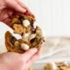 sourdough smores cookies