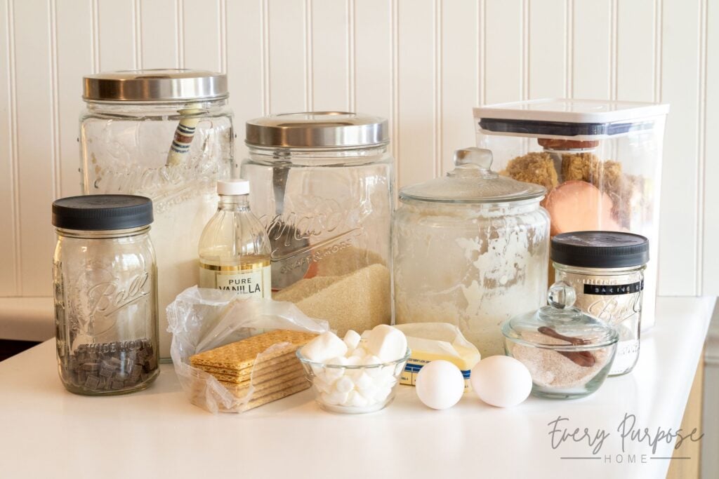 sourdough s'mores cookie ingredients