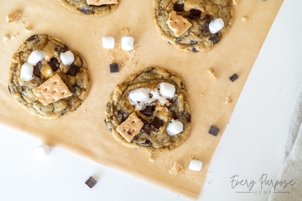 best sourdough smores cookies