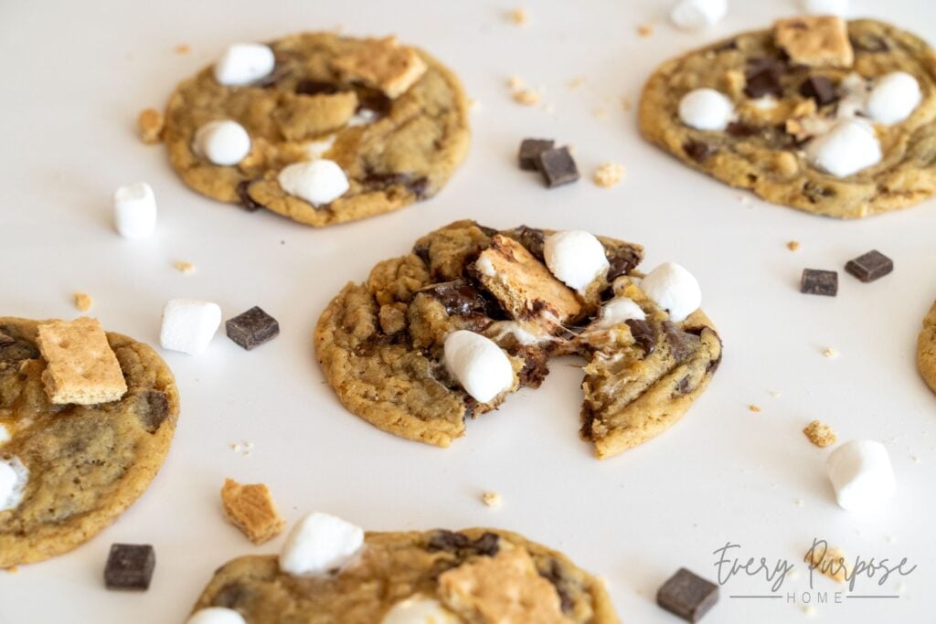 sourdough s'mores cookies recipe