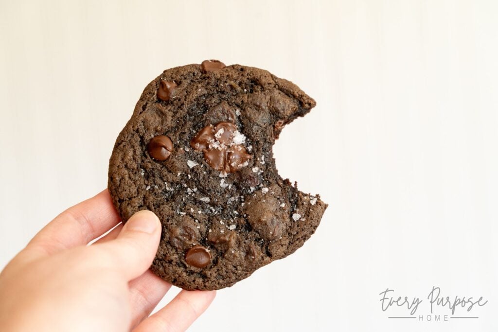 jumbo sourdough chocolate chocolate cookies