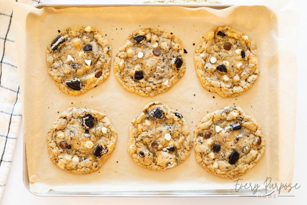 sourdough discard cookies and cream cookie recipe
