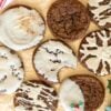 soft sourdough gingerbread cookies with no cutouts