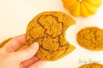 sourdough pumpkin cookies that are chewy never cakey
