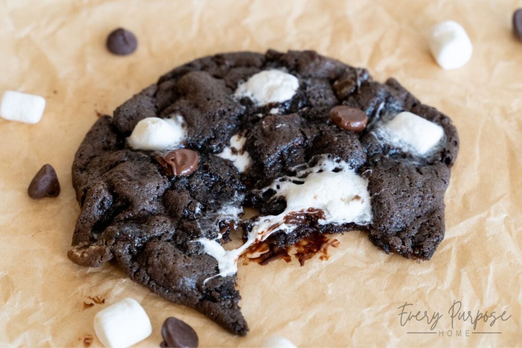 gooey sourdough hot cocoa cookies recipe