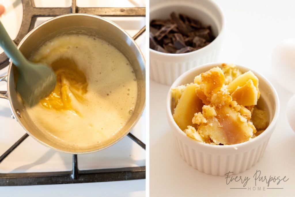 browning butter for sourdough cookies