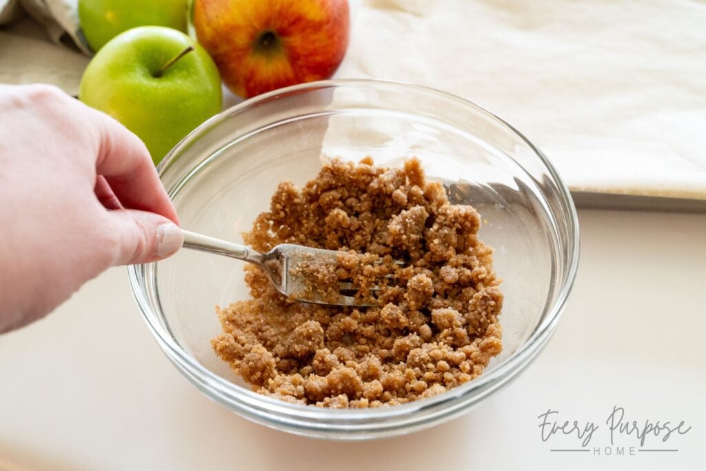 dutch streusel for sourdough apple pie cookies
