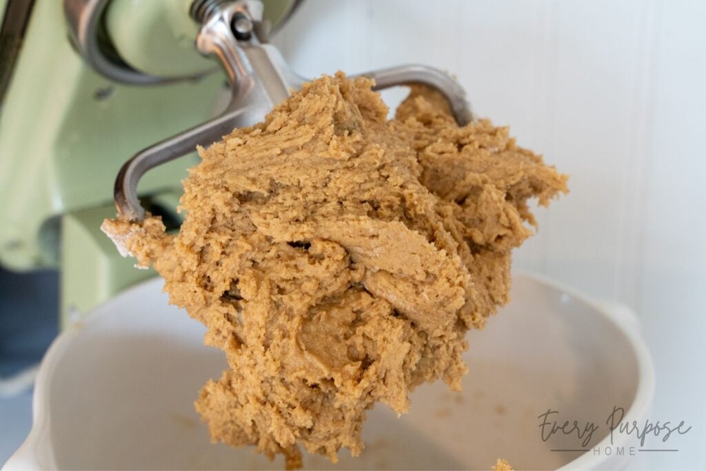 sourdough apple cookies dough