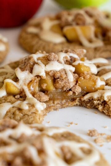 sourdough apple pie cookies