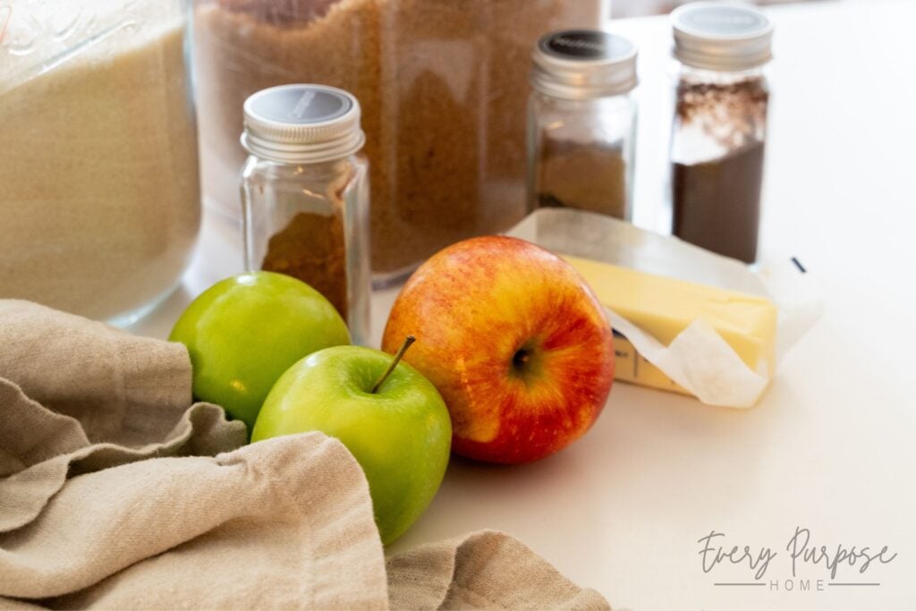 sourdough apple pie cookies ingredients