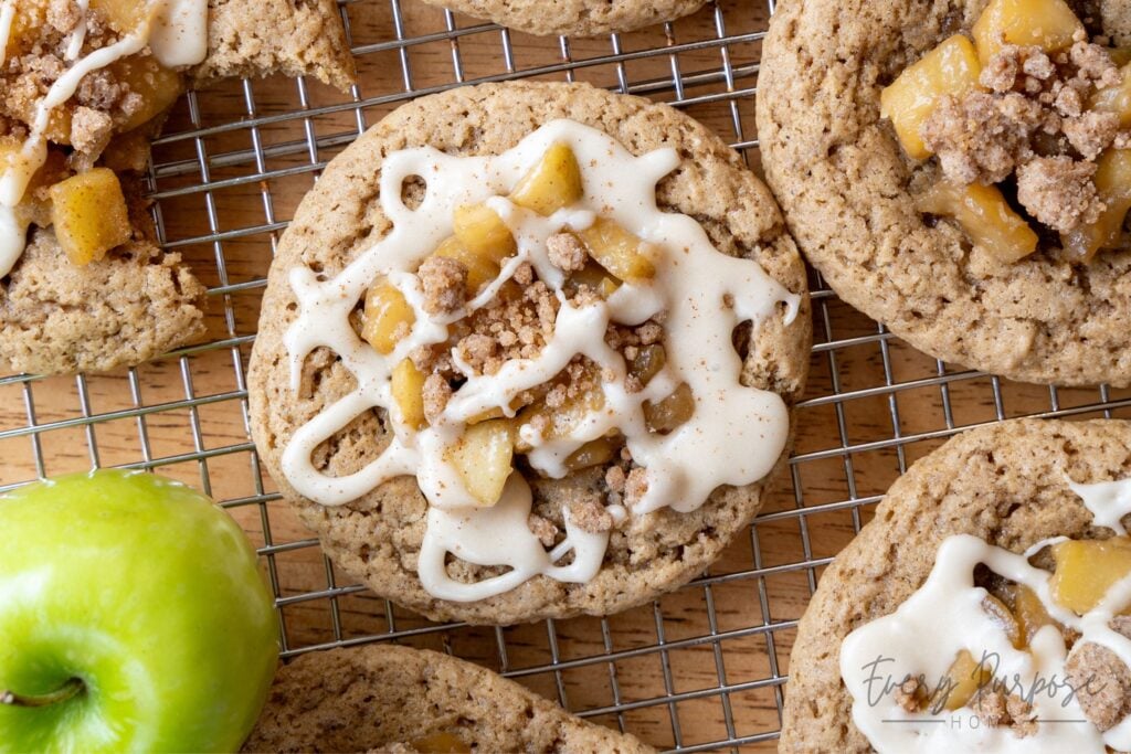 sourdough apple pie cookies recipe