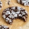sourdough chocolate crinkle cookies no chill recipe