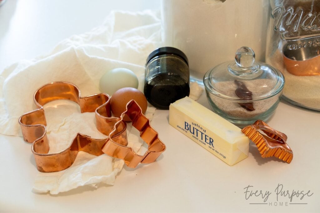 sourdough cutout sugar cookies ingredients