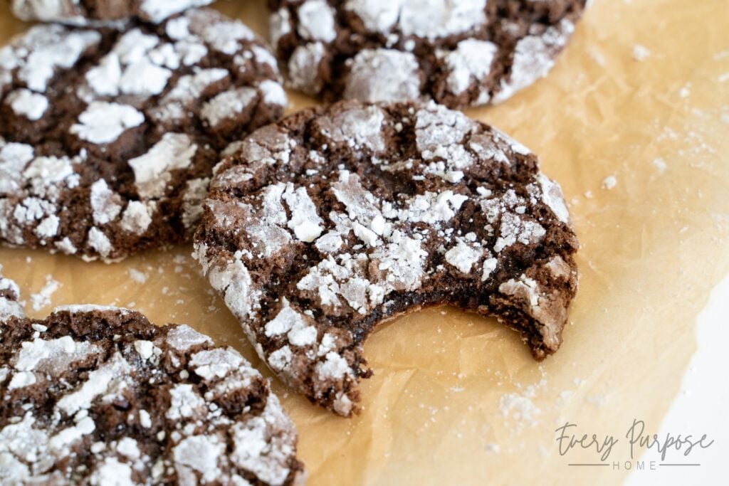 thick sourdough crinkles cookies recipe