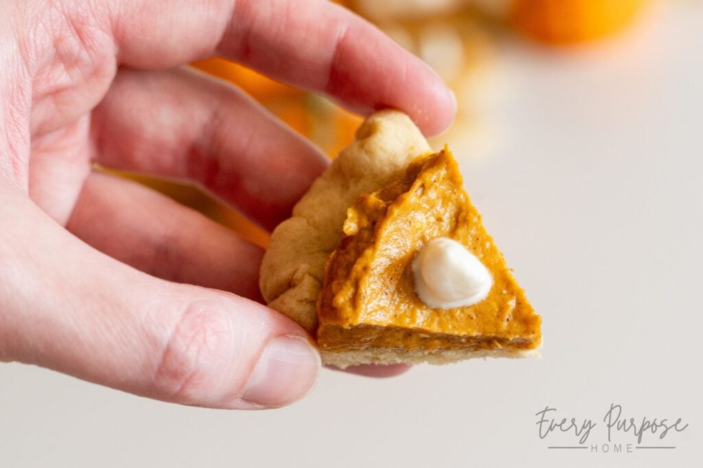 pumpkin pie slice sourdough pumpkin cookies
