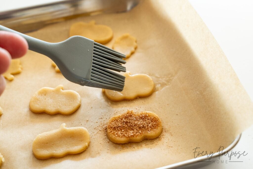 sourdough cookie decorations for pumpkin pie cookies